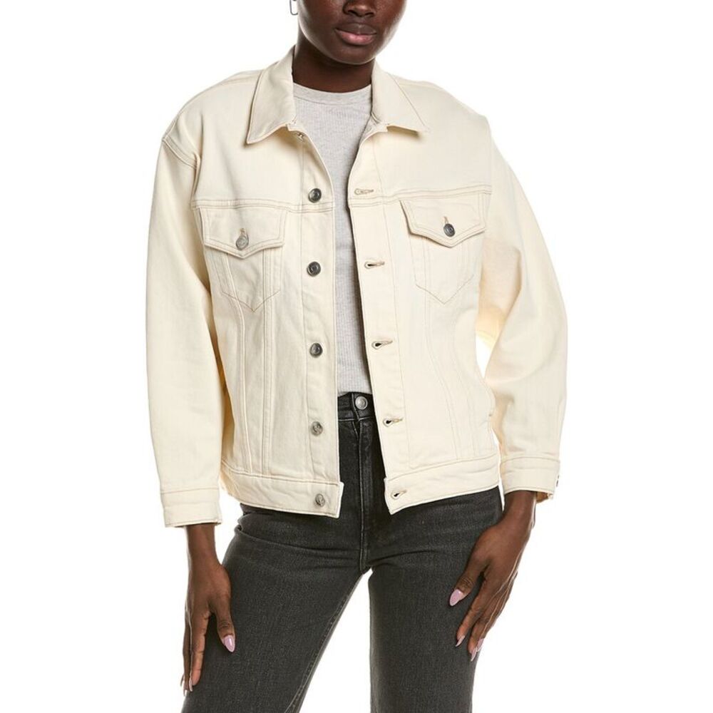 Emerson Fry Womens  Easy Jacket, Ivory
